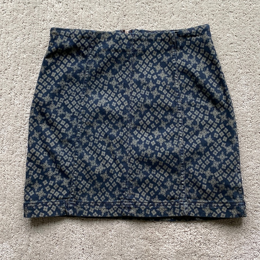 Free people mini skirt